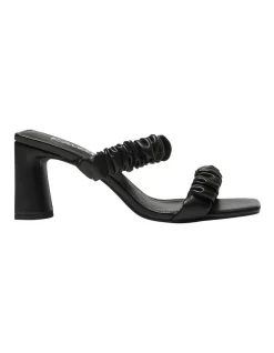 Discount 🔥 Ravella Garcia Smooth Sandals In Black ✨