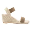 Best Pirce ⭐ Easy Steps Summit Elastic 🧨 Sandals In Khaki/Beige ⌛