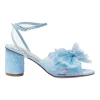 Discount 🎉 Pink Inc Secret Pale Blue Fabric Sandals 🔔