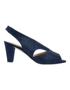 Brand new 🤩 Easy Steps Angie Navy Fabric Sandal 👏