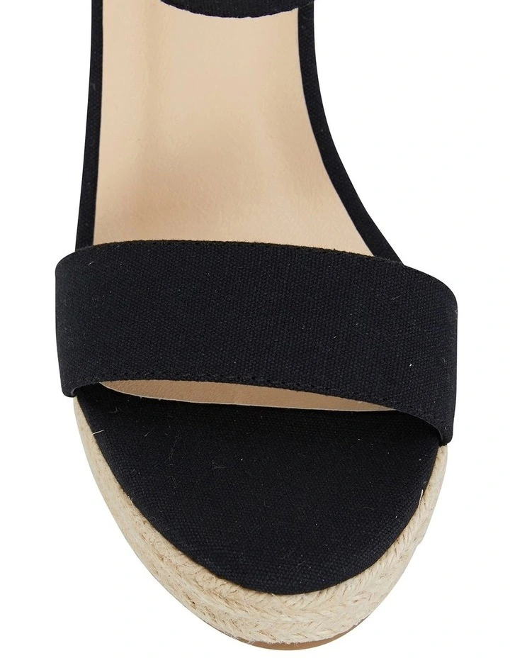 New π Ravella Amato Black Canvas Sandals β€οΈ - Image 6