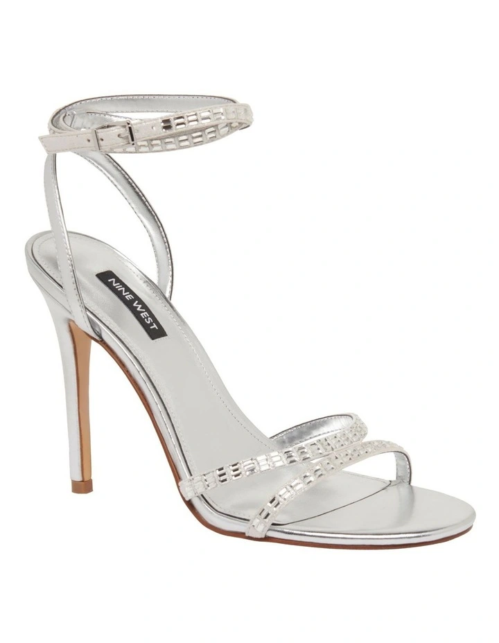 Buy π Nine West Mona -A π Sandals In Silver β - Image 2