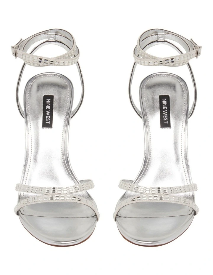 Buy π Nine West Mona -A π Sandals In Silver β - Image 3