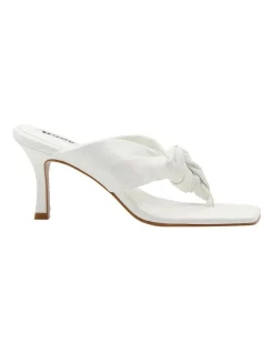 Best Pirce ✨ Dune London Mykonos Sandals In White 👍