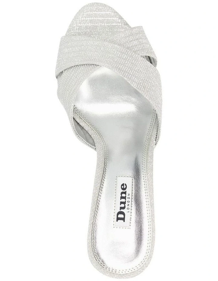 New π₯° Dune London Mitsie Heels In Silver π - Image 4