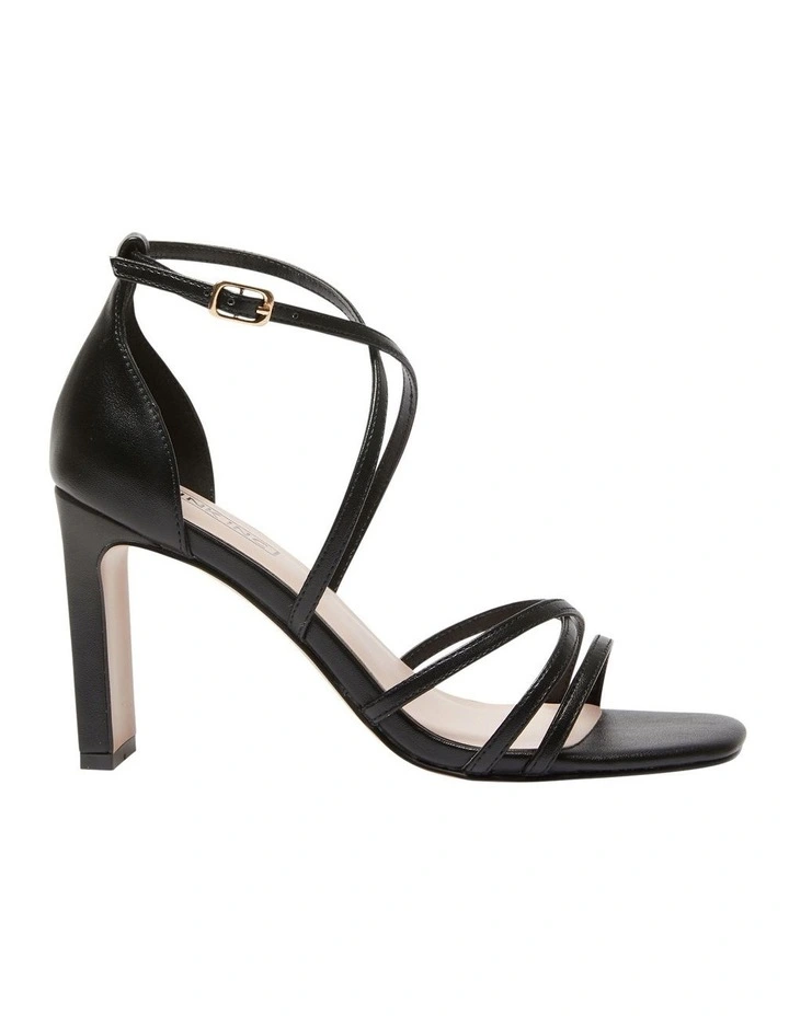 Promo ✔️ Pink Inc Lattice ✔️ Sandals In Black Smooth ⌛