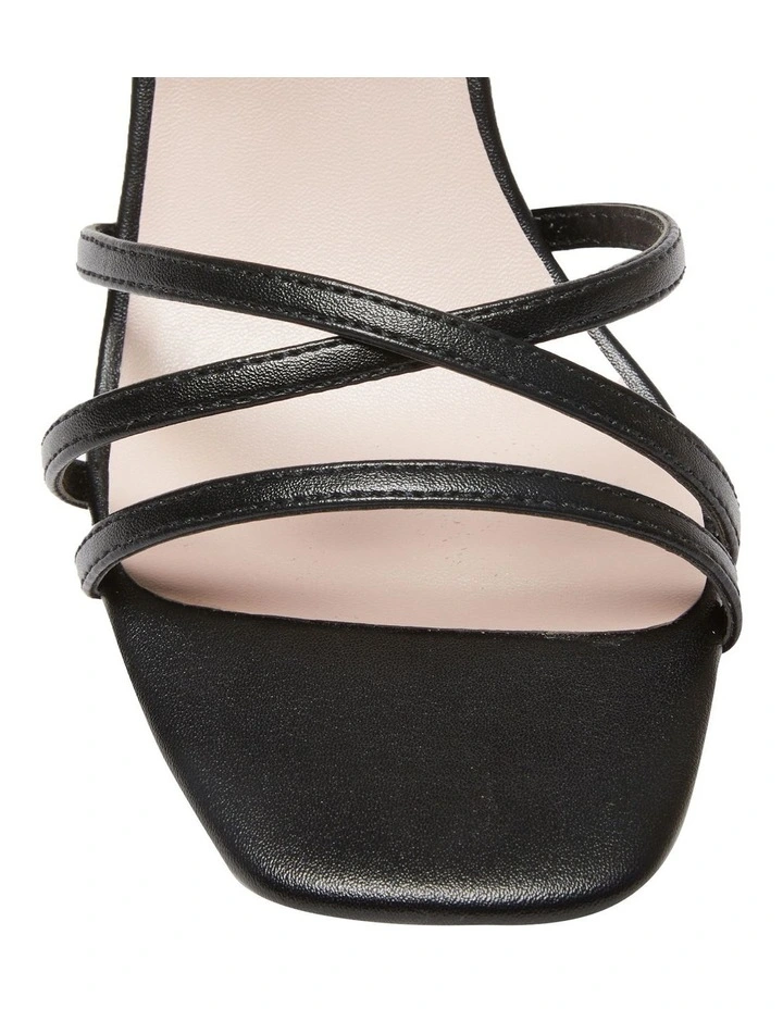 Promo ✔️ Pink Inc Lattice ✔️ Sandals In Black Smooth ⌛ - Image 7