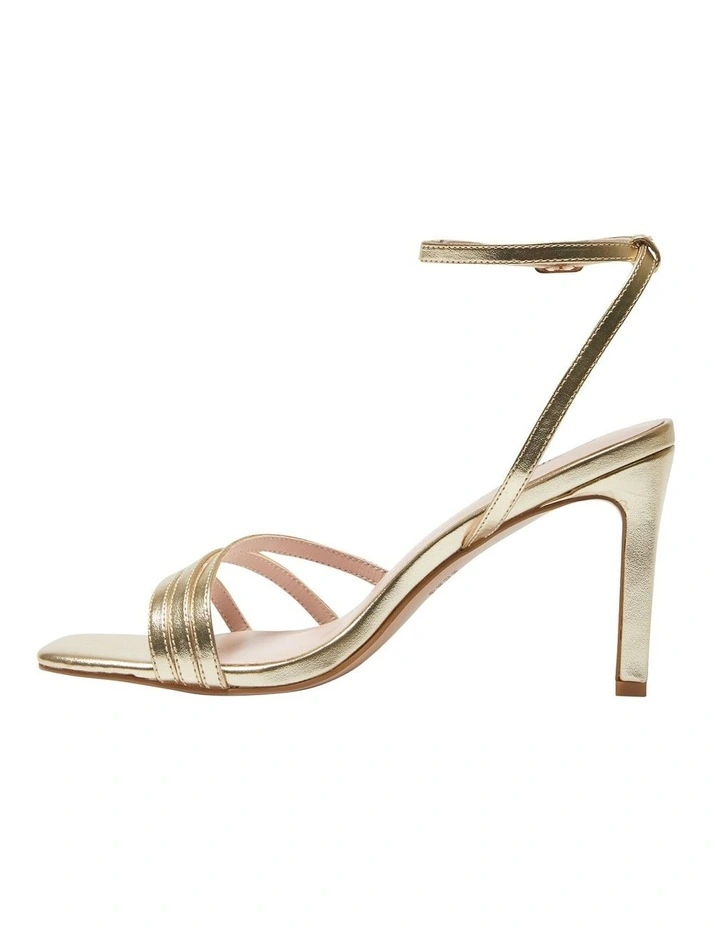Promo βοΈ Pink Inc Lara π Sandals In Soft Gold Metallic π₯ - Image 3
