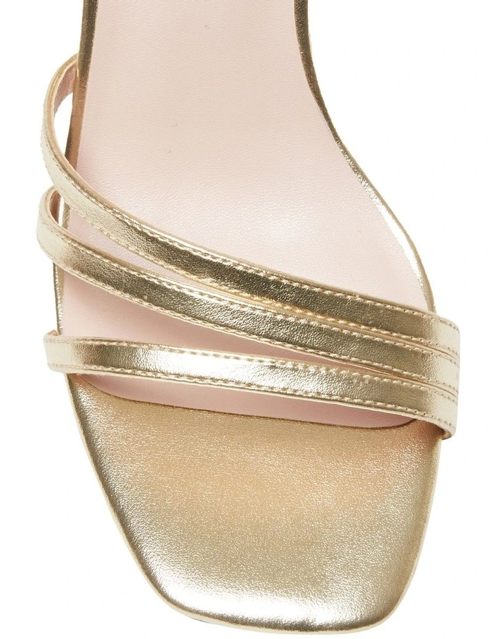 Promo βοΈ Pink Inc Lara π Sandals In Soft Gold Metallic π₯ - Image 7