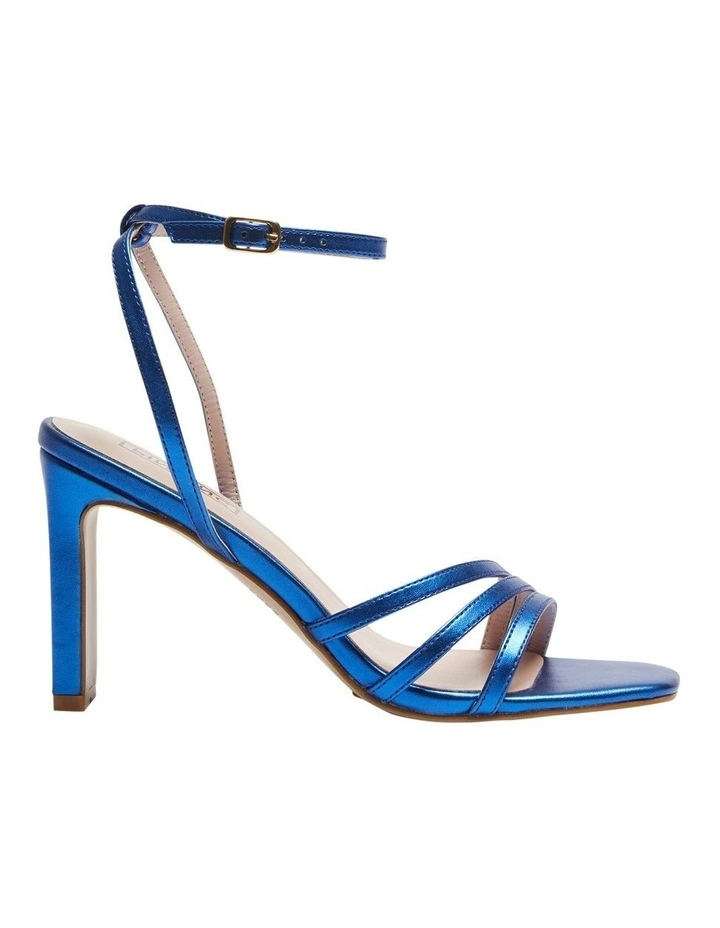 Deals β Pink Inc Lara Sandals In Blue Metallic π