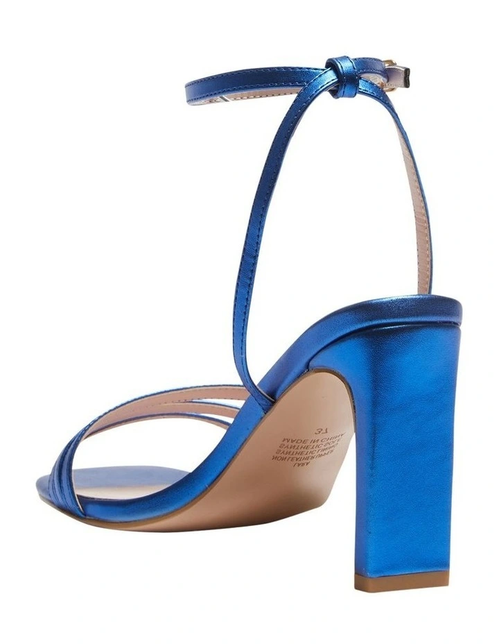 Deals β Pink Inc Lara Sandals In Blue Metallic π - Image 6