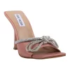 Buy 🔔 Steve Madden Embellish Heel In Blush Satin 🎁