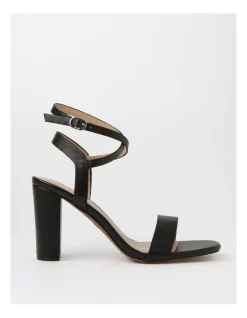 Best Sale ❤️ Miss Shop Mattie Black Sandal In Black ❤️