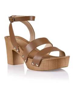 Best Sale 😀 Siren Mimi Clogs In Tan ⌛