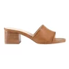 Best reviews of 🎉 Verali Eleni Low Block Mules Shoes In Tan Softee ⌛