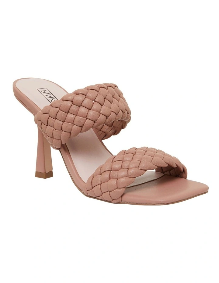 Cheap π€© Pink Inc Jacinta Dark Blush Weave Sandals π - Image 2
