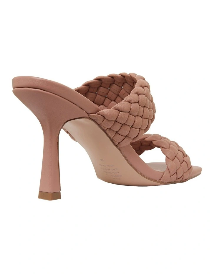 Cheap π€© Pink Inc Jacinta Dark Blush Weave Sandals π - Image 4