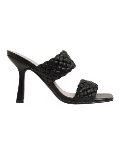 Best Sale 🎁 Pink Inc Jacinta Black Weave Glove Sandals ❤️