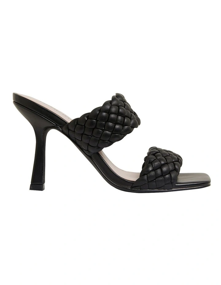 Best Sale π Pink Inc Jacinta Black Weave Glove Sandals β€οΈ