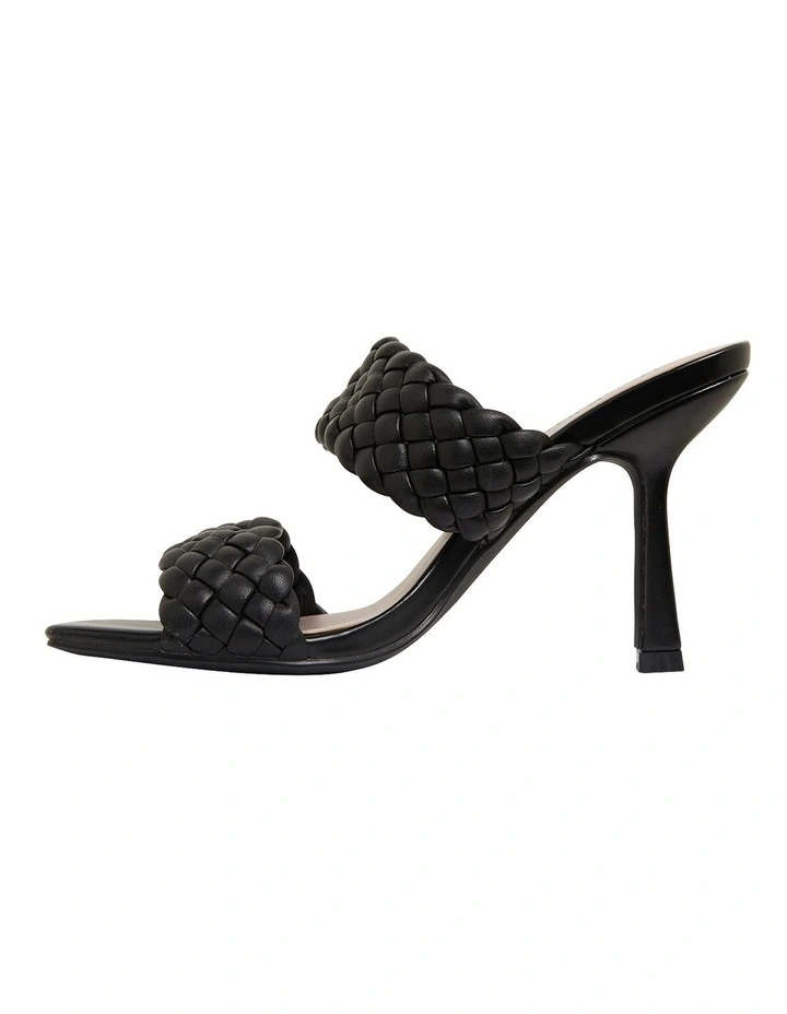 Best Sale π Pink Inc Jacinta Black Weave Glove Sandals β€οΈ - Image 3