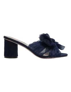Cheap ๐ Pink Inc Surge Navy Fabric Sandals โญ