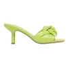Cheap 🎉 Nine West Knot Heeled ✨ Sandal In Lime Green ❤️