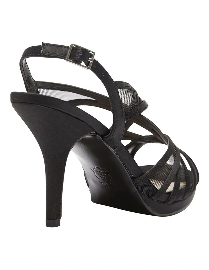 Promo β¨ NINA Bess π Sandals In Black Satin π - Image 4