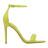 Cheapest ❤️ Nine West Teeya Heeled 🥰 Sandal In Lime Green ⌛