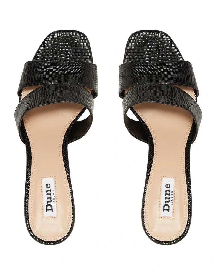 Budget βοΈ Dune London Merlotte Di 𧨠Sandals In Black π - Image 4