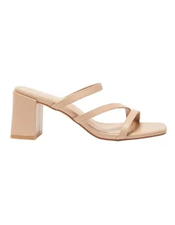 Buy ⌛ Ravella Geisha Smooth 🎉 Sandals In Nude ✨