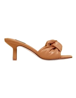 Wholesale 🔔 Nine West Knot Heeled Sandal In Tan ⭐