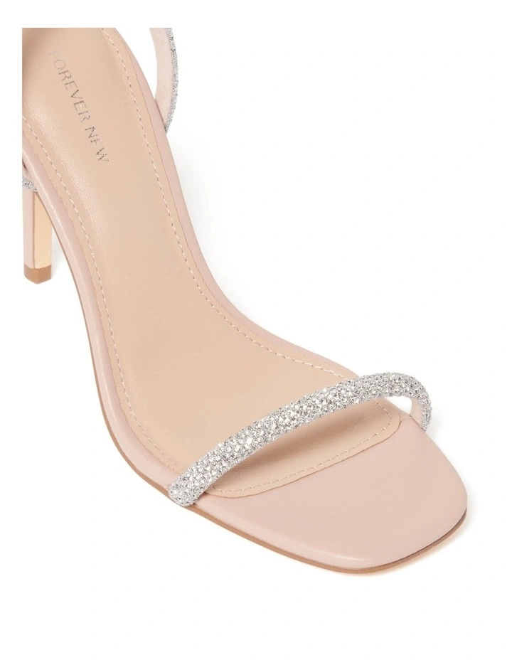 Best Sale π Forever New Liana Diamante Stiletto Heel In Beige π - Image 2
