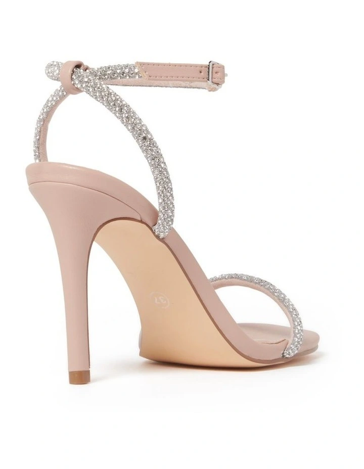 Best Sale π Forever New Liana Diamante Stiletto Heel In Beige π - Image 3
