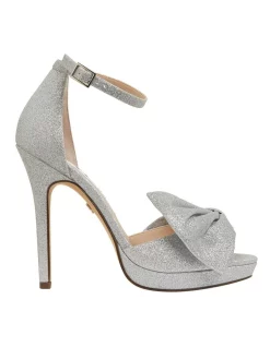 Outlet 👏 NINA Flosie Silver Baby Glitter Sandals 😍
