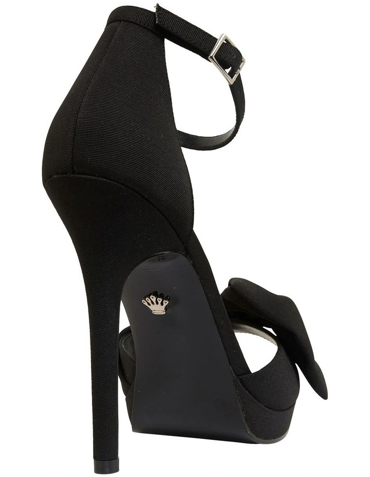 Coupon π NINA Flosie Black Faille Sandals π - Image 4