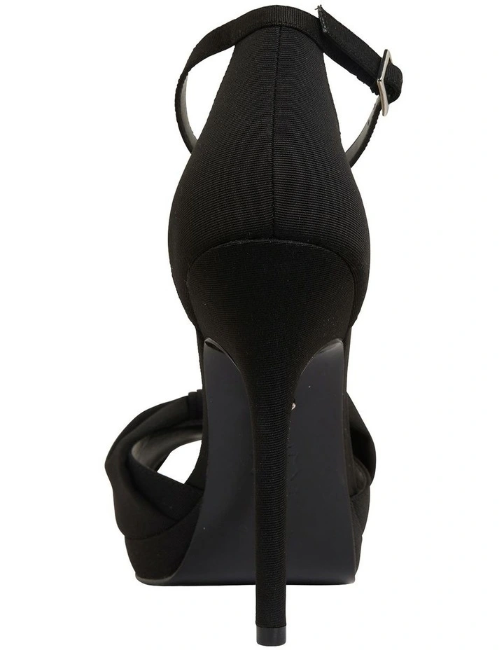 Coupon π NINA Flosie Black Faille Sandals π - Image 5