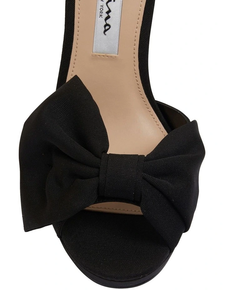 Coupon π NINA Flosie Black Faille Sandals π - Image 6