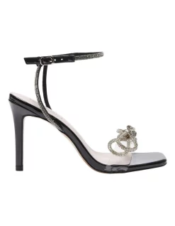 Cheapest ✨ Pink Inc Holly 👍 Sandals In Patent Black 💯