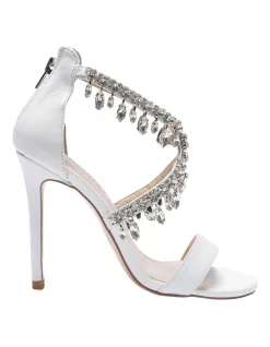 Cheap ๐ Pink Inc Bliss Kid ๐ Sandals In White โญ