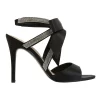 Cheap 🔥 NINA Claudia Noir Satin ✨ Sandals ✔️