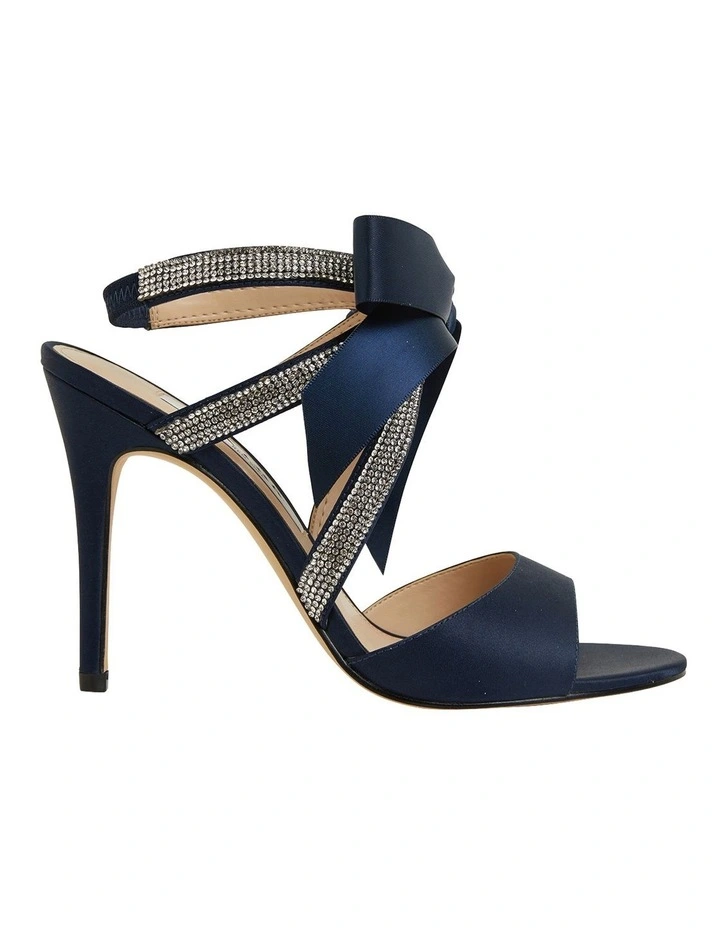 Discount β¨ NINA Claudia New Navy Satin β¨ Sandals π₯