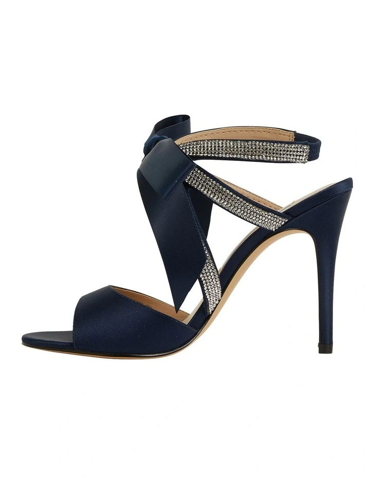 Discount β¨ NINA Claudia New Navy Satin β¨ Sandals π₯ - Image 3