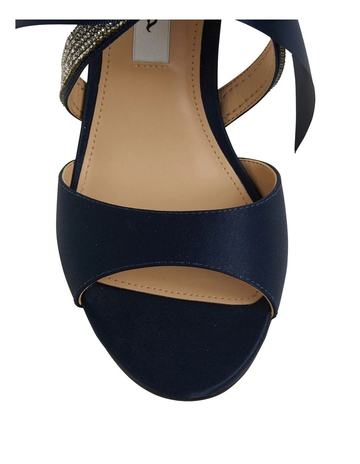 Discount β¨ NINA Claudia New Navy Satin β¨ Sandals π₯ - Image 6
