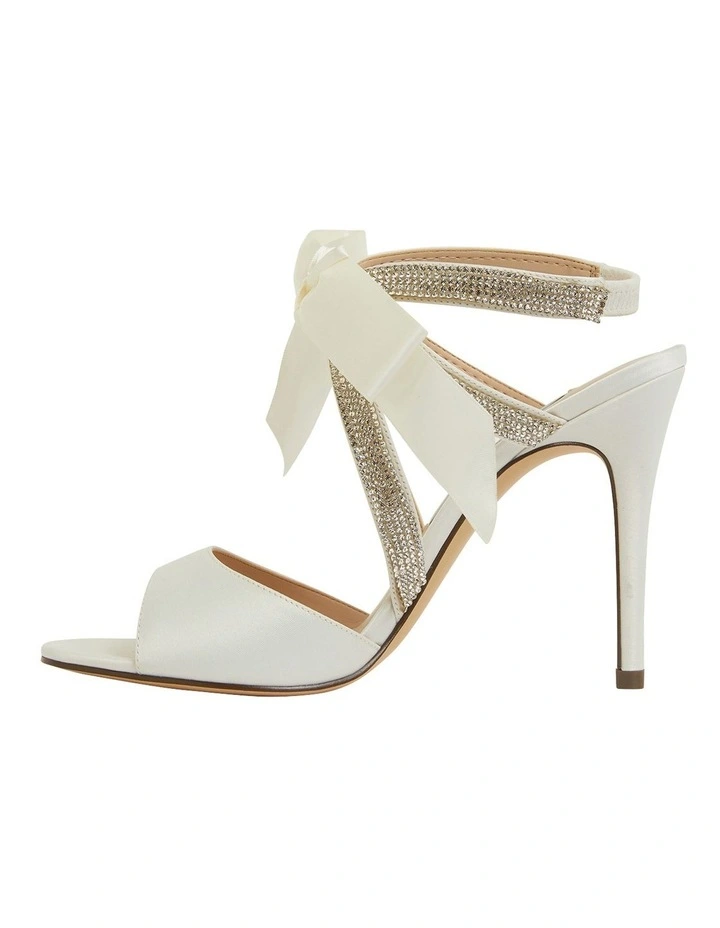 Best deal β NINA Claudia Ivory Satin Sandals π - Image 3