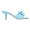 Budget 😀 Nine West Knot Heeled Sandal In Light Blue 🧨