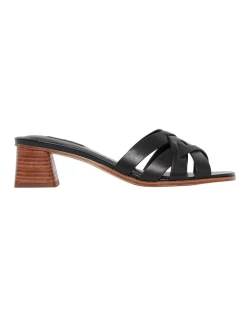 Best Pirce โค๏ธ Nine West Garnet Black Sandals ๐