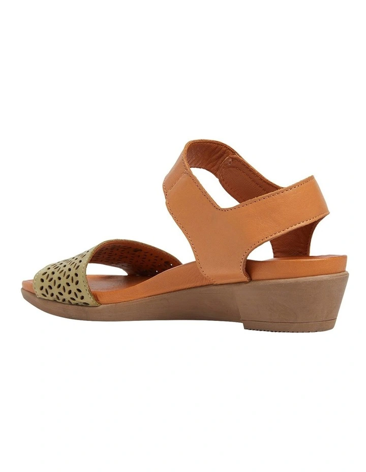 Cheapest π€© Active Flex By Easy Steps Accord Khaki/Cognac Glove β Sandals β - Image 7