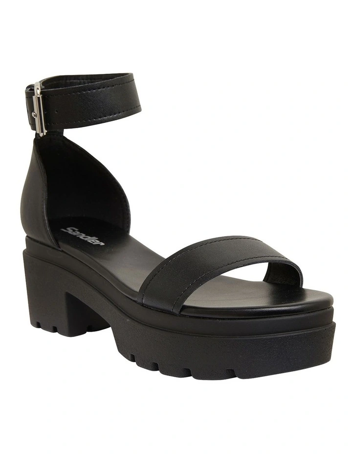 Flash Sale β€οΈ Sandler Cameron Black Smooth Sandals π€© - Image 2