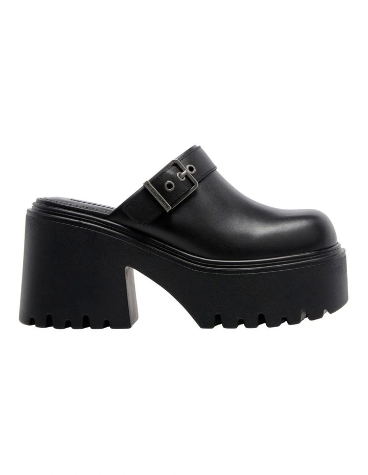 Budget π Windsor Smith Luck Chunky Platform Heels In Black Leather π§¨