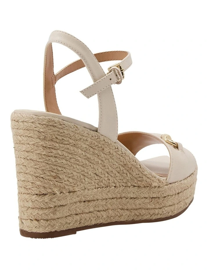 Flash Sale π Dune London Kai Wedge π Sandals In Cream β - Image 4